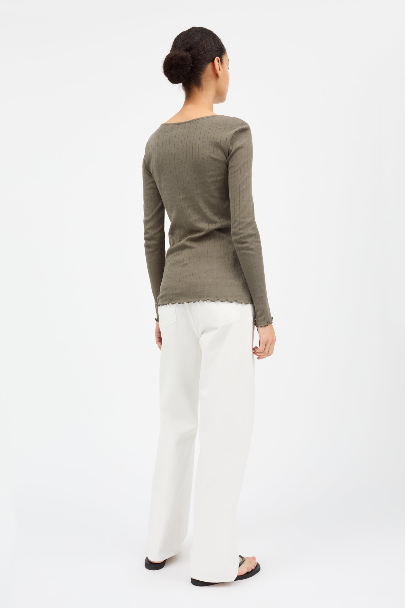 Skall Studio Edie blouse T-shirt Olive